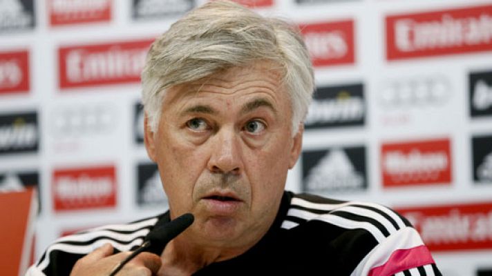 Telediario 1 - Ancelotti: "James no es Di María"