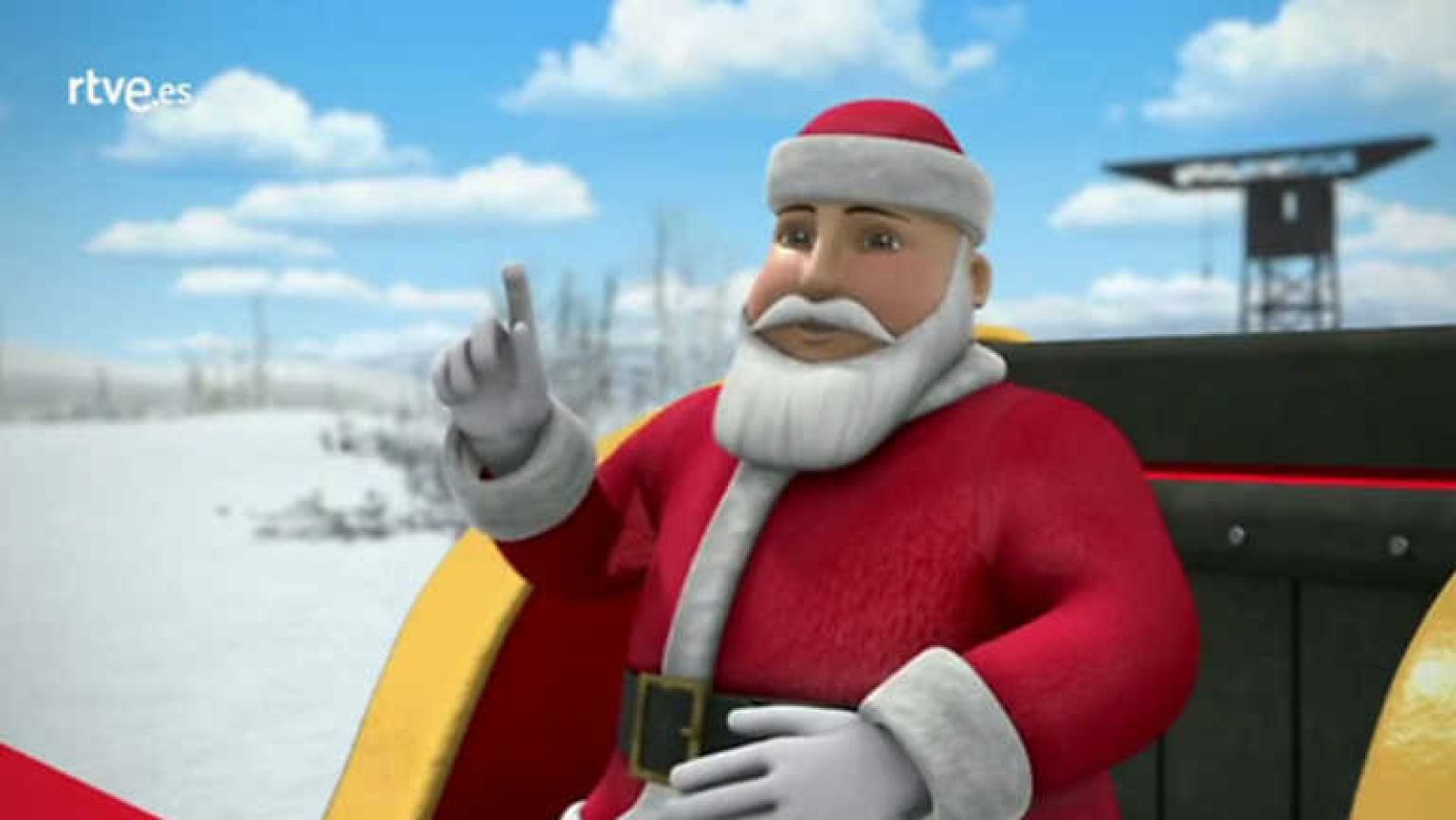 La locomotora de Papá Noel - Thomas y sus amigos | Ver