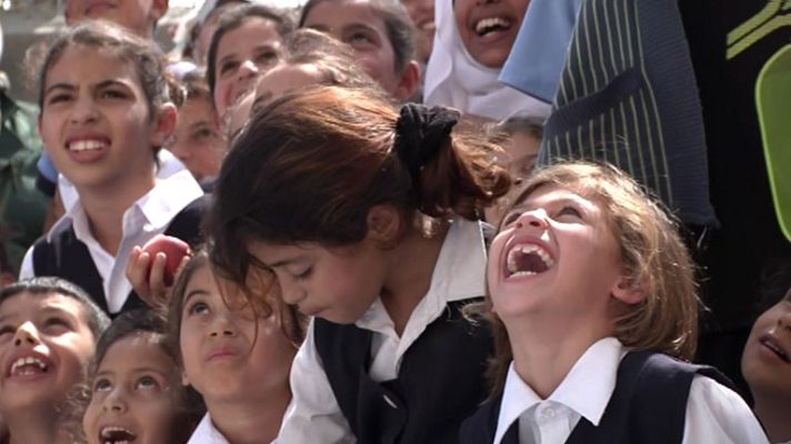 Telediario 1 - El 'Festiclown' llega a Jerusalén y Palestina