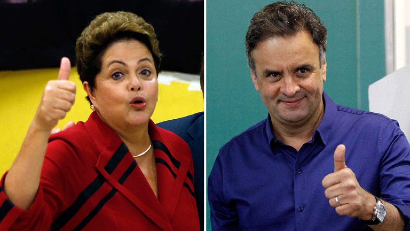 Rousseff parte como favorita para la segunda vuelta de las elecciones en Brasil