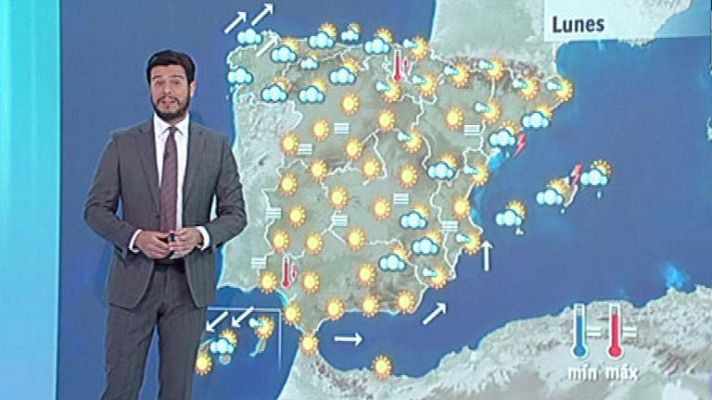 El tiempo - Lluvias en Galicia y Asturias por la llegada de una borrasca