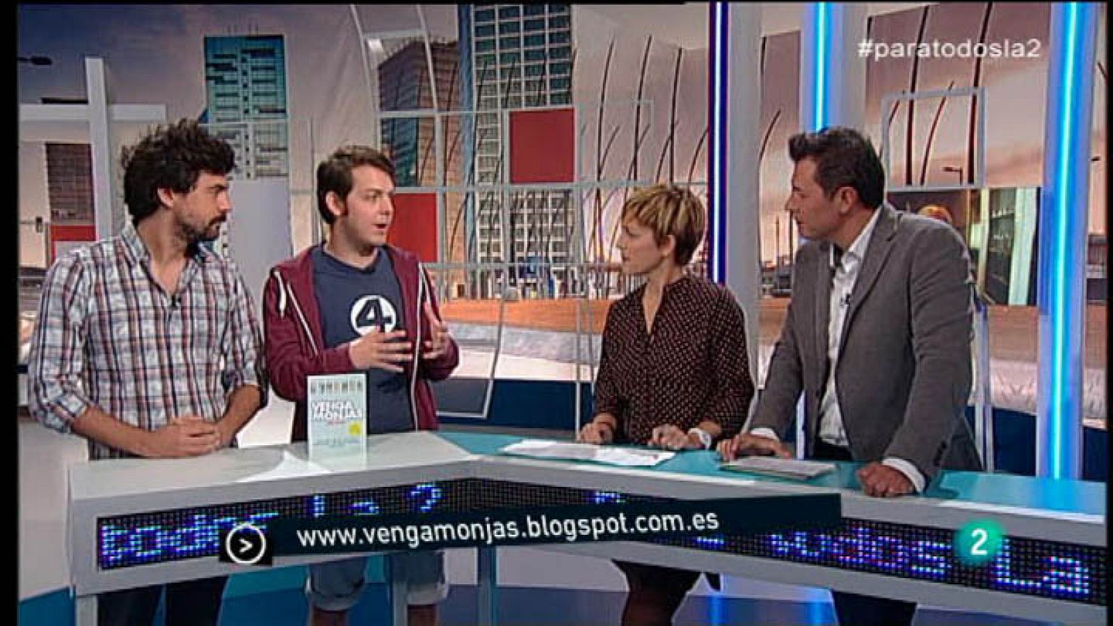 Para Todos La 2 -  Entrevista Xavi Daura y Esteban Navarro, humoristas