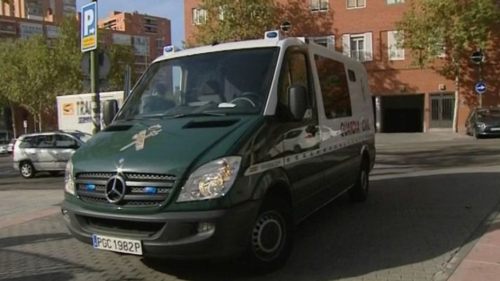 Telediario 1 - Antonio Ortiz se somete a una rueda de reconocimiento