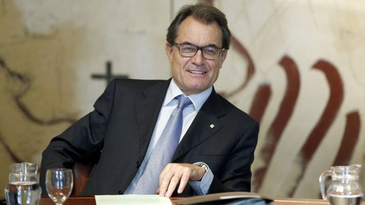 Telediario 1 - Mas: nadie puede asegurar como acabará el proceso