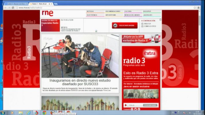 Telediario 1 - Radio Nacional estrena estudio