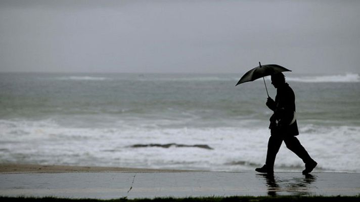 El tiempo - Precipitaciones localmente fuertes en el noroeste de la Península, Pirineos y Extremadura