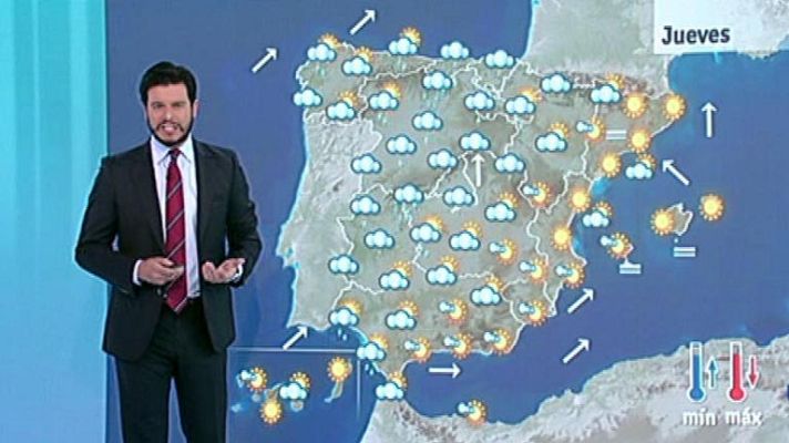 El tiempo - Lluvias fuertes en el centro y Pirineos y calor en Levante