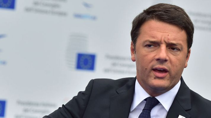 Telediario 1 - Matteo Renzi consigue aprobar su reforma laboral