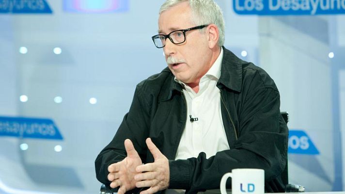 Los desayunos - Toxo: "No sería malo abrir un debate sobre el modelo sindical español"