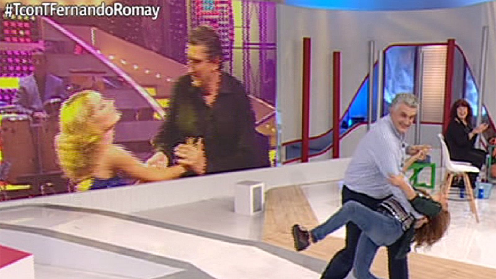 T con T - Fernando Romay baila con Toñi y Teté Delgado