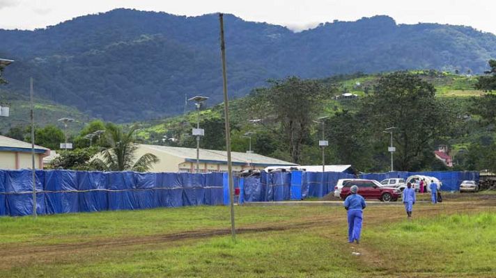 Telediario 1 - Médicos Sin Fronteras trabaja en África contra el ébola