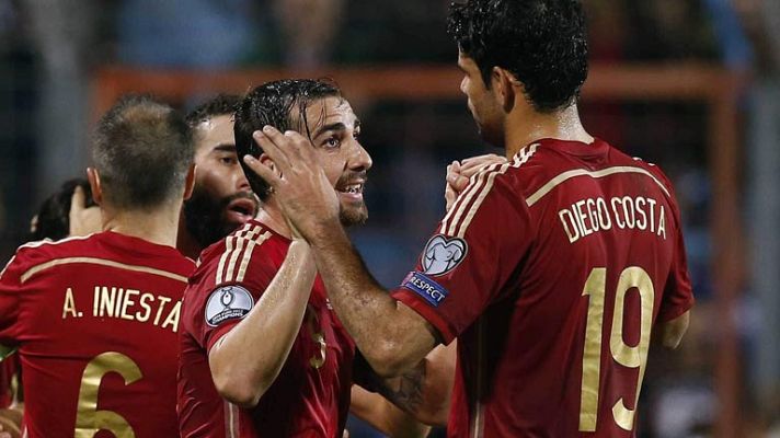 Eurocopa - Diego Costa se estrena por fin con la Roja (0-3)