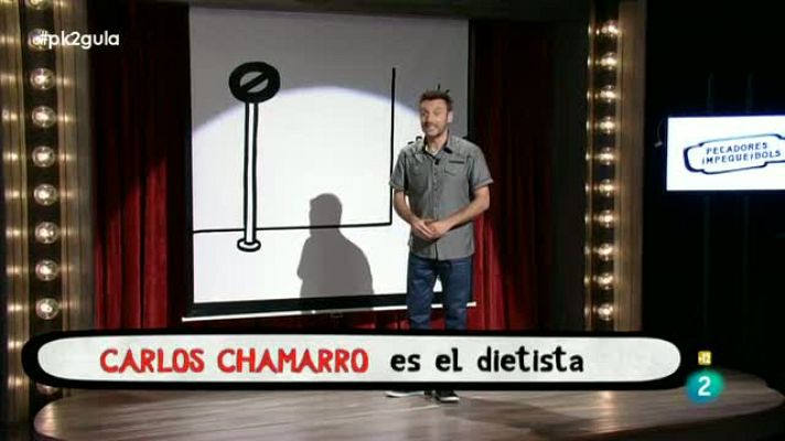Pecadores impequeibols - Carlos Chamorro es "El dietista"