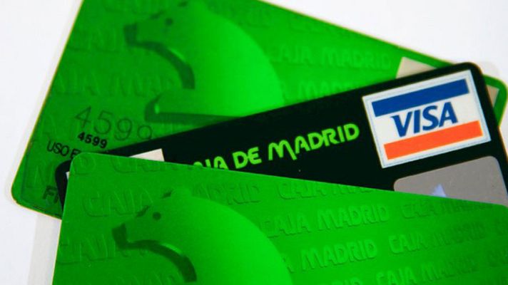 Telediario 1 - Blesa, Rato y Sánchez Barcoj usaron las tarjetas 'opacas'