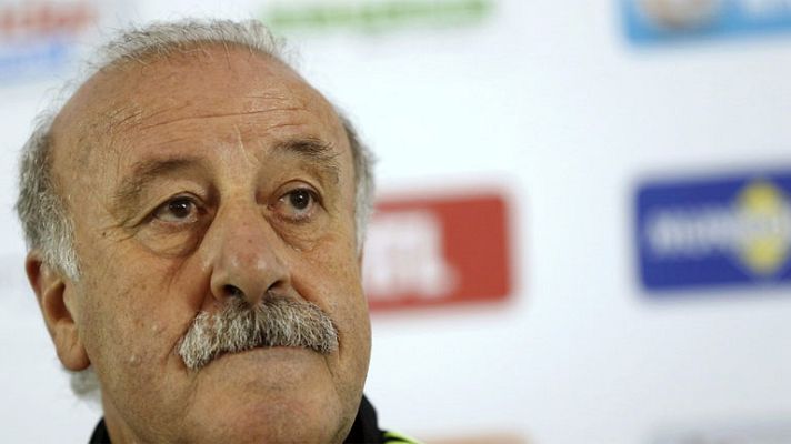 Telediario 1 - Del Bosque: "Nuestra idea es hacer una transición dulce en la portería"