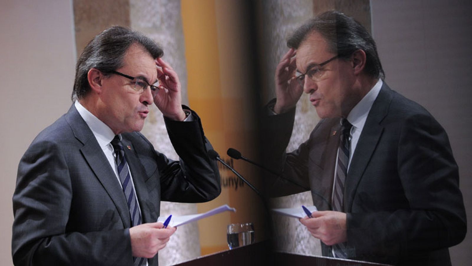 Artur Mas comunica a los partidos soberanistas que descarta celebrar la consulta