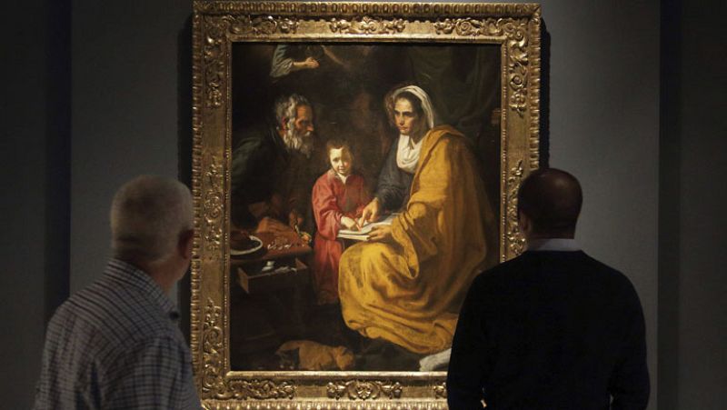 El cuadro "La educación de la Virgen" de Velázquez vuelve a Sevilla