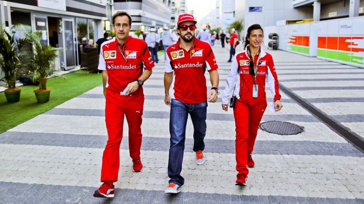 Telediario 1 - Montezemolo confirma la marcha de Alonso de Ferrari