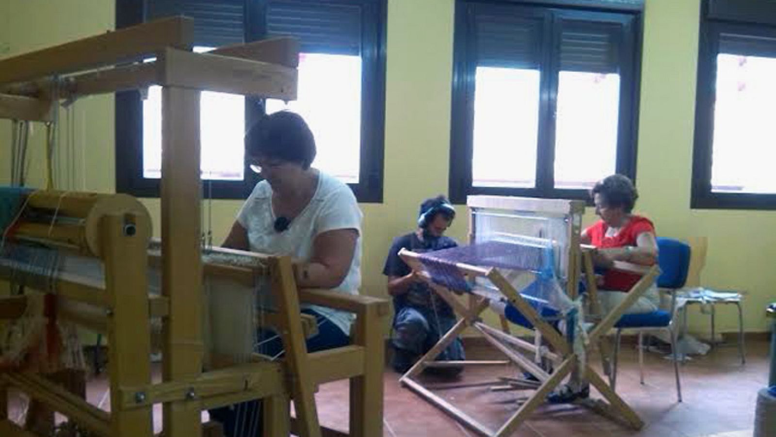 El arte de tejer tradicionalmente