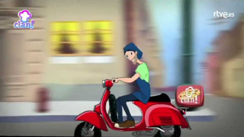 Animación - La historia de la pizza - Cocina con Clan | Ver