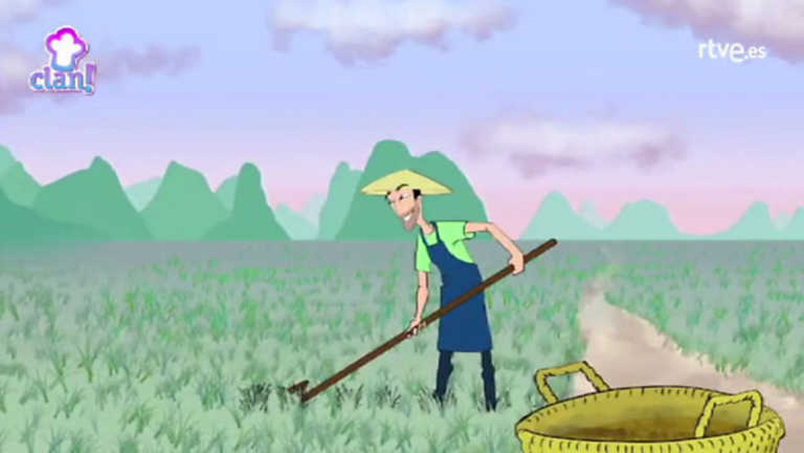Animación - La historia del arroz - Cocina con Clan | Ver