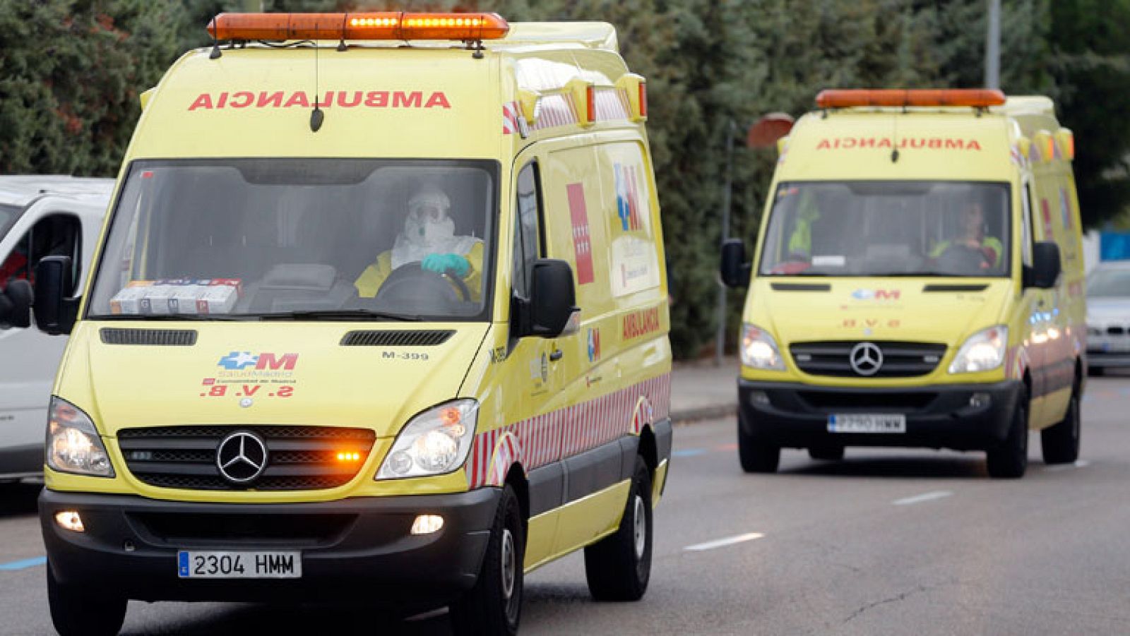 Dos de los pacientes ingresados con fiebre dan negativo en el primer test de ébola