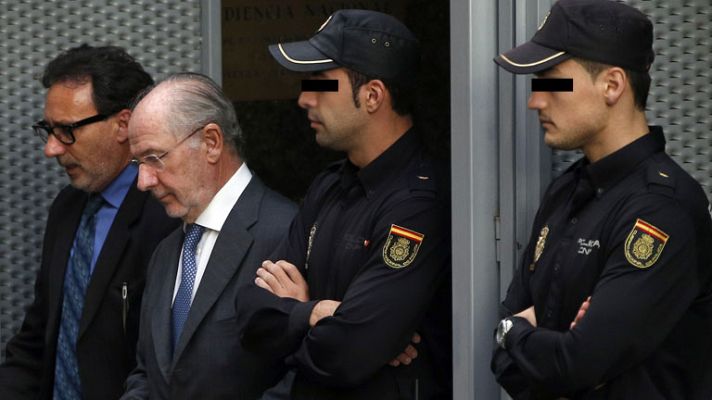 Telediario 1 - Blesa y Rato deben pagar fianzas de 16 y 3 millones de euros