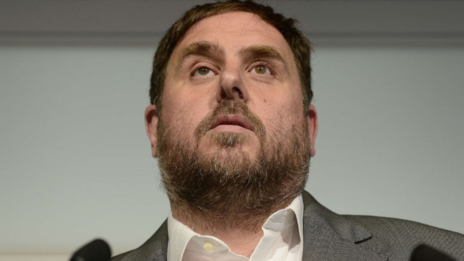 Un emocionado Oriol Junqueras pide elecciones e independencia