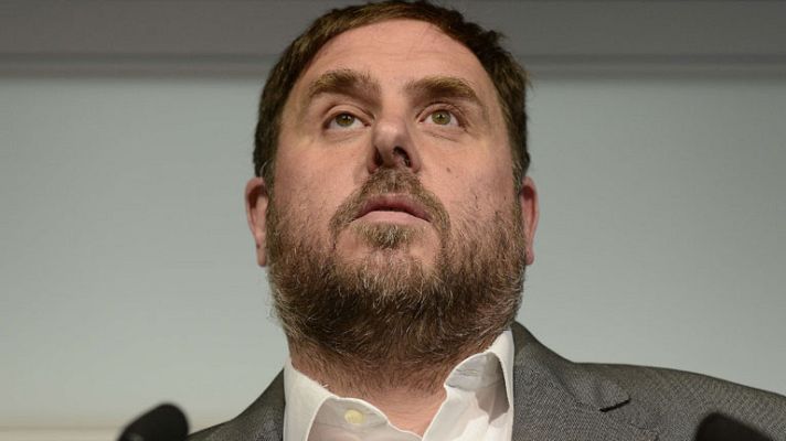 Telediario 1 - Oriol Junqueras pide elecciones e independencia