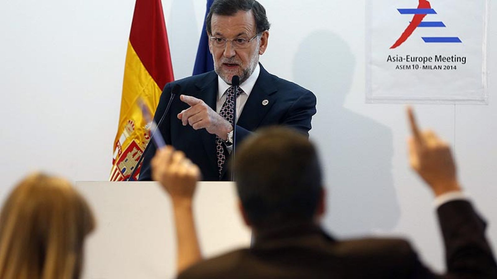 Rajoy pide ayuda a sus colegas europeos y asiáticos para entre todos erradicar el Ébola
