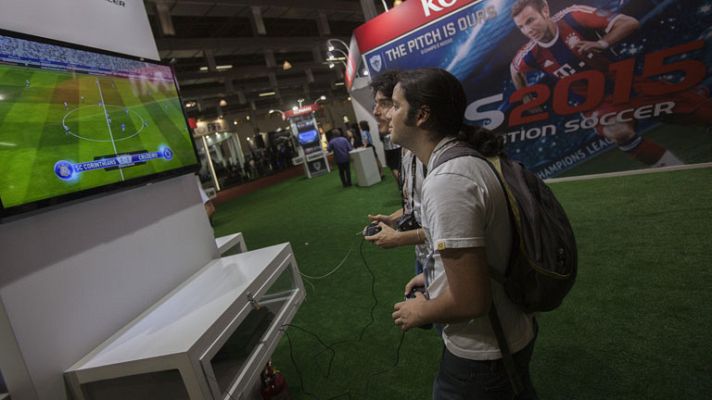 Telediario 1 - Videojuego en España: este año facturarán 413 millones