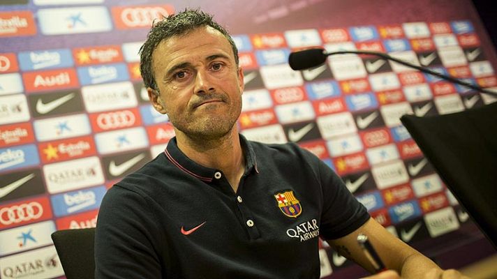 Telediario 1 - Luis Enrique: "No percibo relajación"