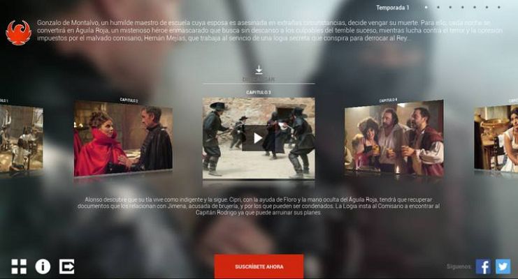 Águila Roja - Llega la nueva aplicación de Águila Roja para tabletas