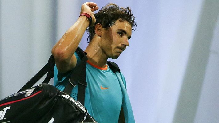 Telediario 1 - Nadal sigue entrenando a la espera de pasar por quirófano