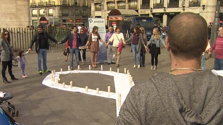 Telediario 1 - Jornada contra la violencia machista