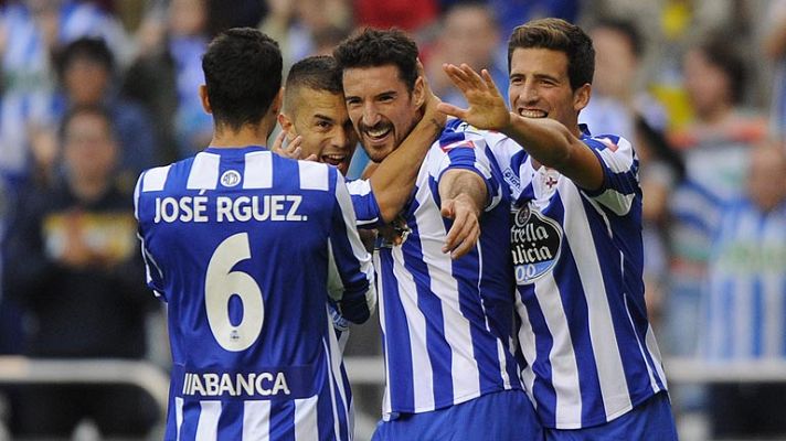 Fútbol - Deportivo 3 - Valencia 0