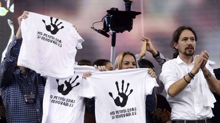 Telediario 1 - "Podemos" acaba de cerrar su primera asamblea estatal