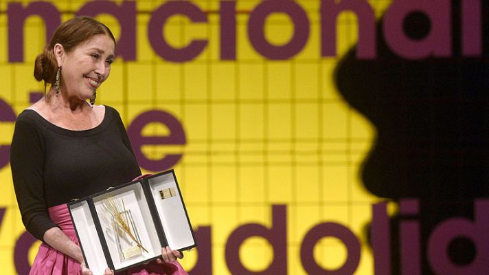 Telediario 1 - Verónica Forqué, Espiga de Oro de Honor en la Seminci