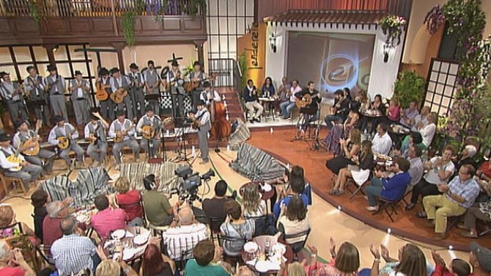 Tenderete - Tenderete - 19/10/14 Con el grupo "Los labradores de Valleseco" y el  timplista Josele del Pino.