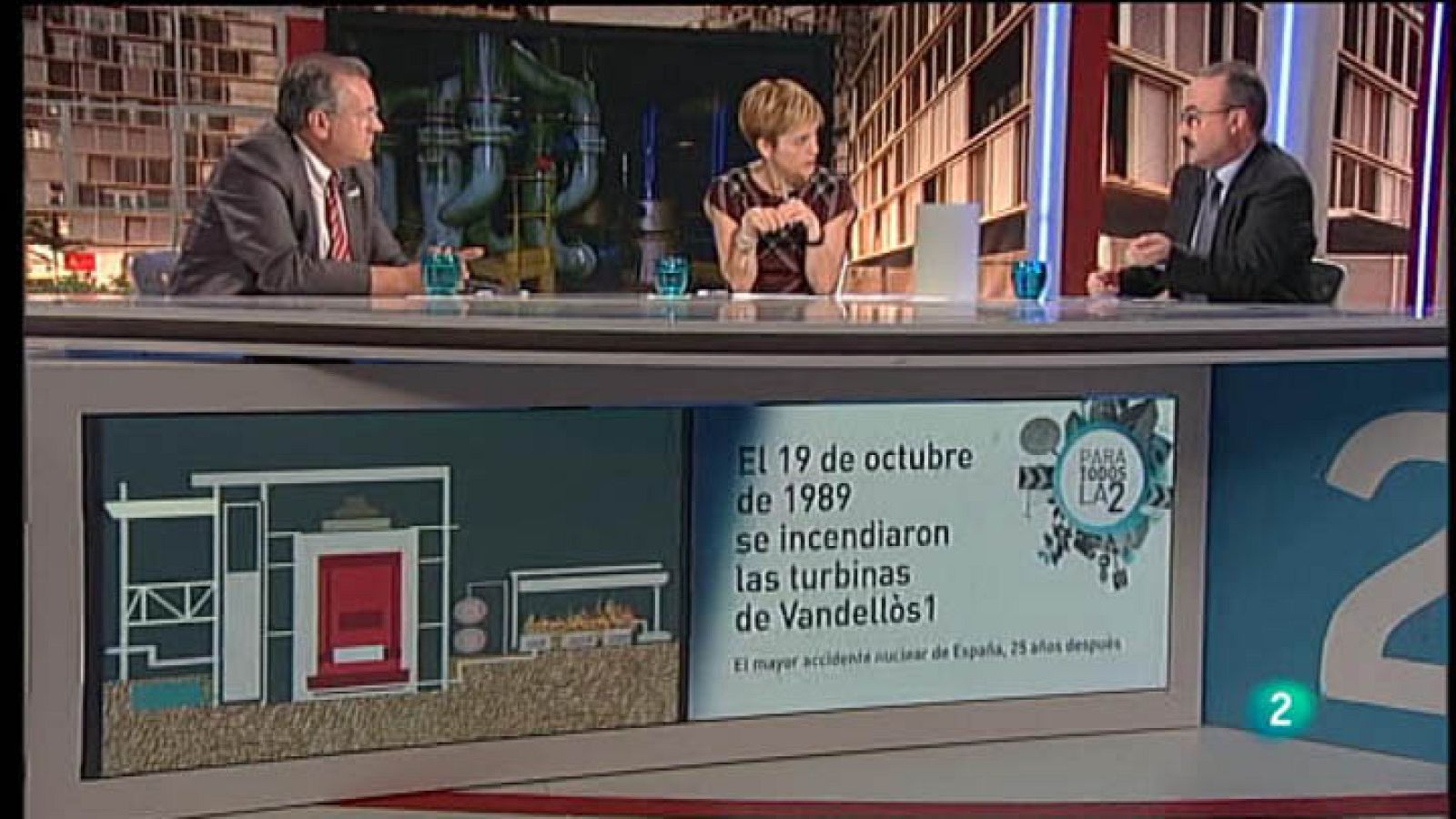 Para Todos La 2 - Debate: El accidente nuclear de Vandellòs 1