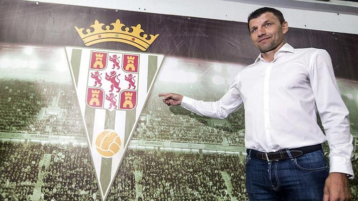 Telediario 1 - Djukic, presentado como nuevo técnico del Córdoba