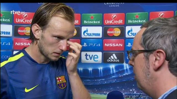 Champions League - Rakitic: "Hemos hecho un trabajo muy importante"