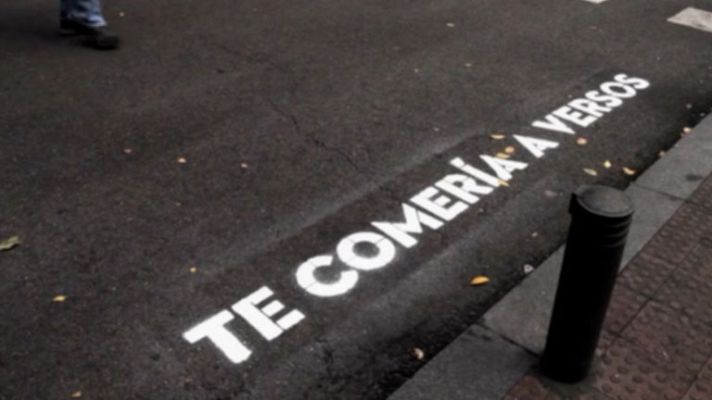 Telediario 1 - Versos de peatones