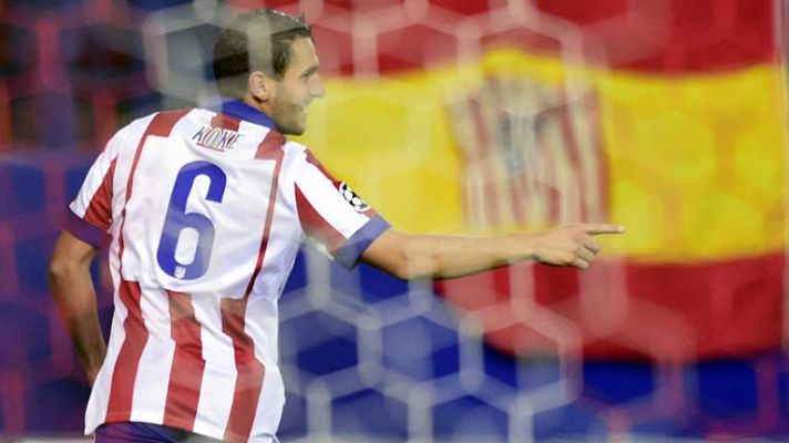 Champions League - Koke abre el marcador ante el Malmö (1-0)