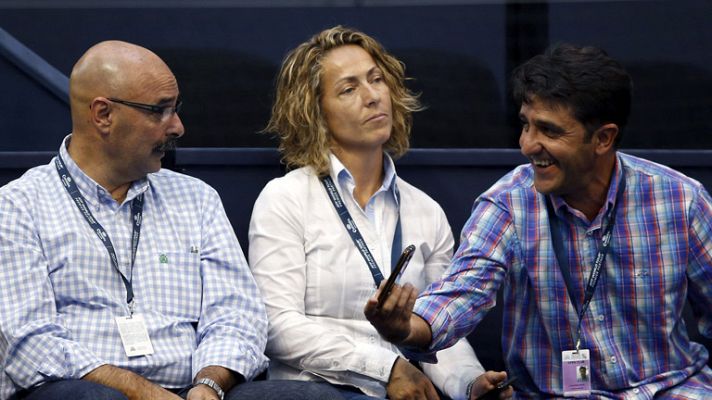 Telediario 1 - Gala León: "Ningún tenista me pidió que dimitiera"