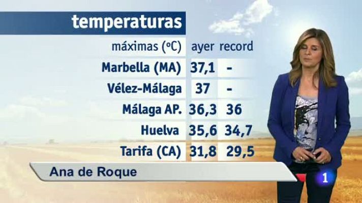 Noticias Andalucía - El tiempo en Andalucia-23/10/14