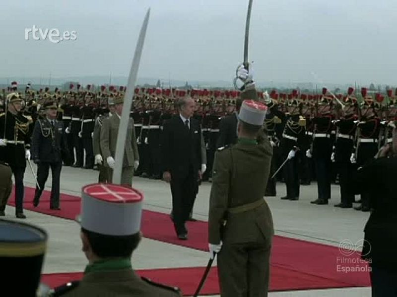 LOS REYES DE ESPAÑA EN PARIS