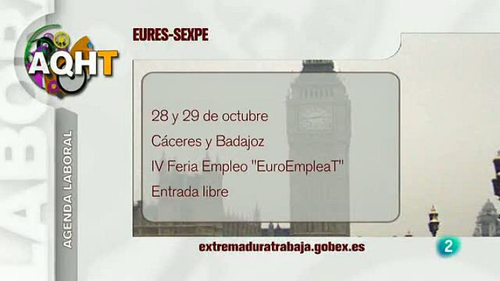 Aquí hay trabajo - Agenda de actividades gratuitas antiparo