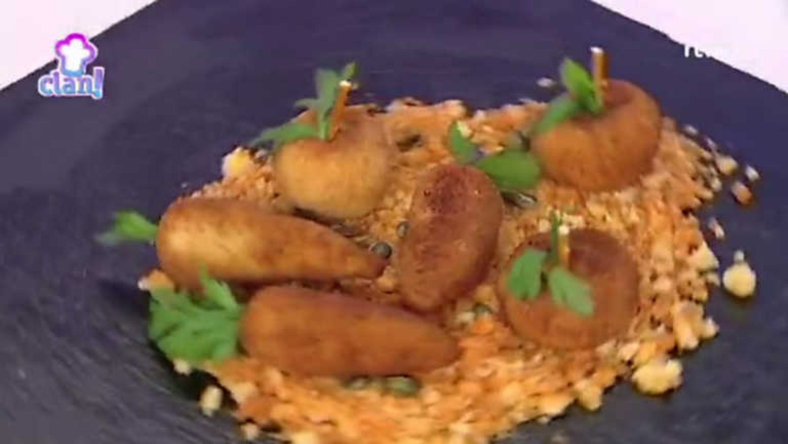 Receta Exprés - Huerto de calabazas y zanahorias - Cocina con Clan | Ver