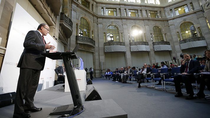 Telediario 1 - La banca española supera las pruebas de solvencia